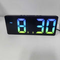 Digital Alarm Clock Voice Control Teperature Snooze Night Mode Desktop Table Clock 12/24H Anti-disturb Funtion LED Clocks Watch