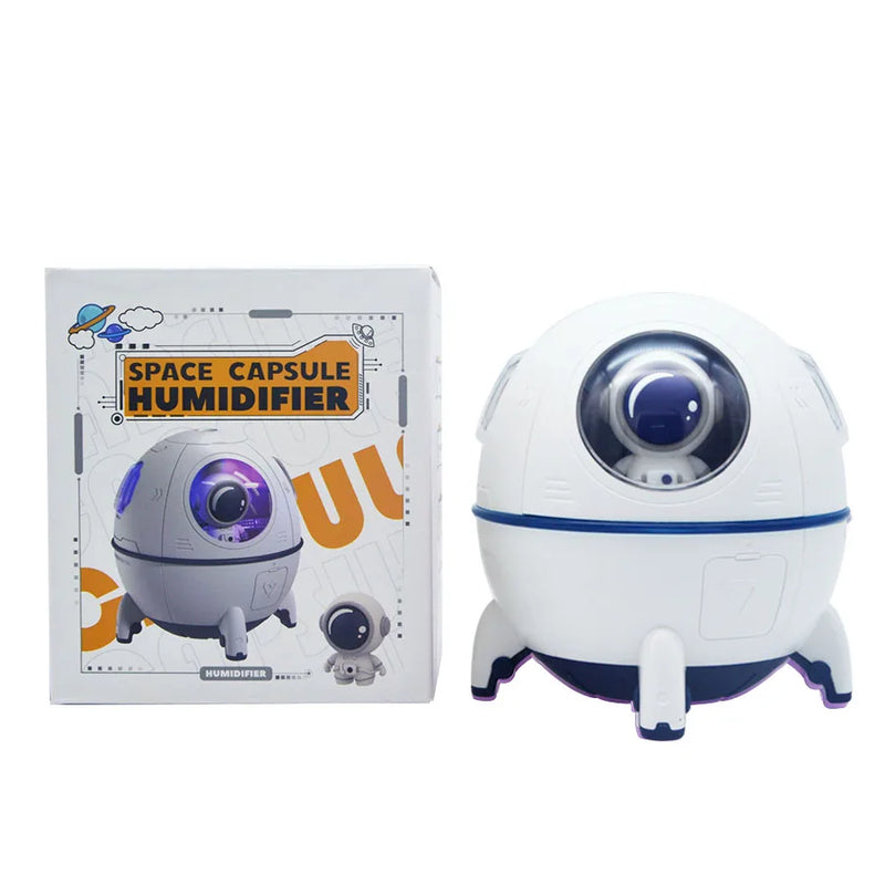 New Astronaut Air Humidifier 220ml With Night Light 1200mAh Battery  Rechargeable Home Aroma oil Diffuser Gift for Kids